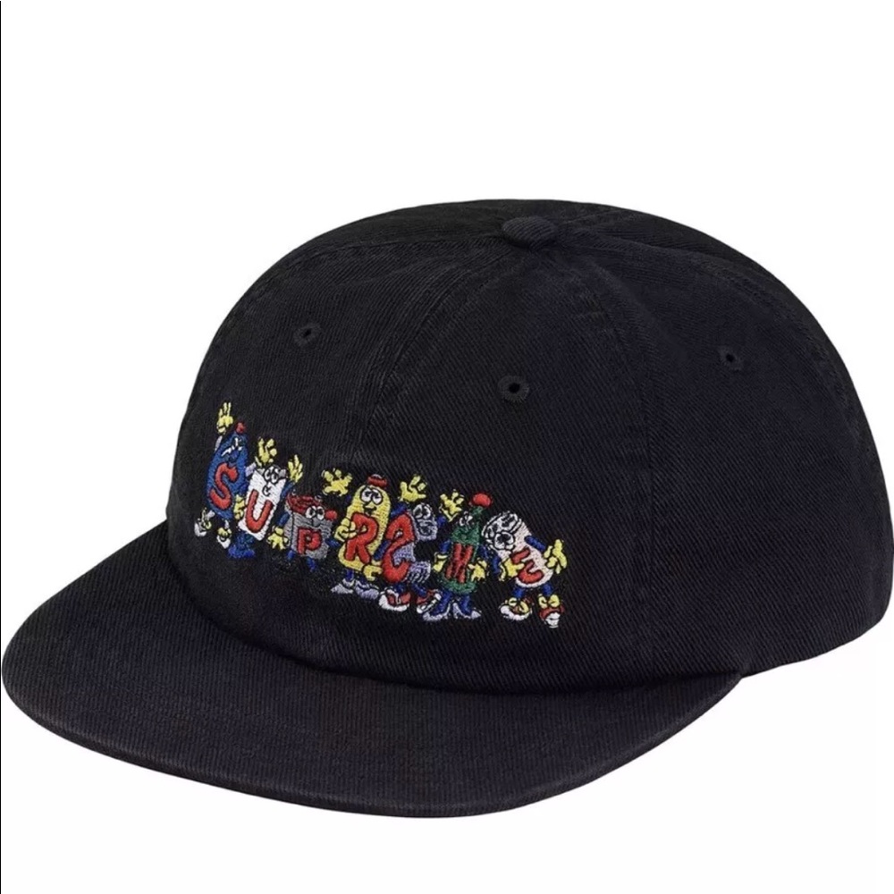 Supreme Friends 6 Panel Cap.Black.New. SS18. REAL